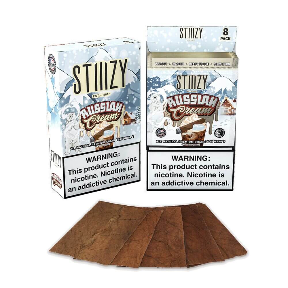STIIIZY Premium Wraps 5-Pack - 8ct Counter Display - Image 6