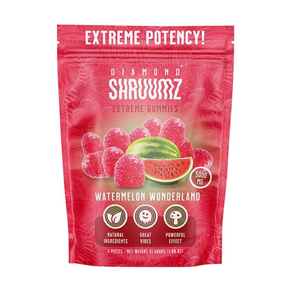 Diamond Shruumz Extreme Gummies - 5000mg 5ct Pouch - Image 7