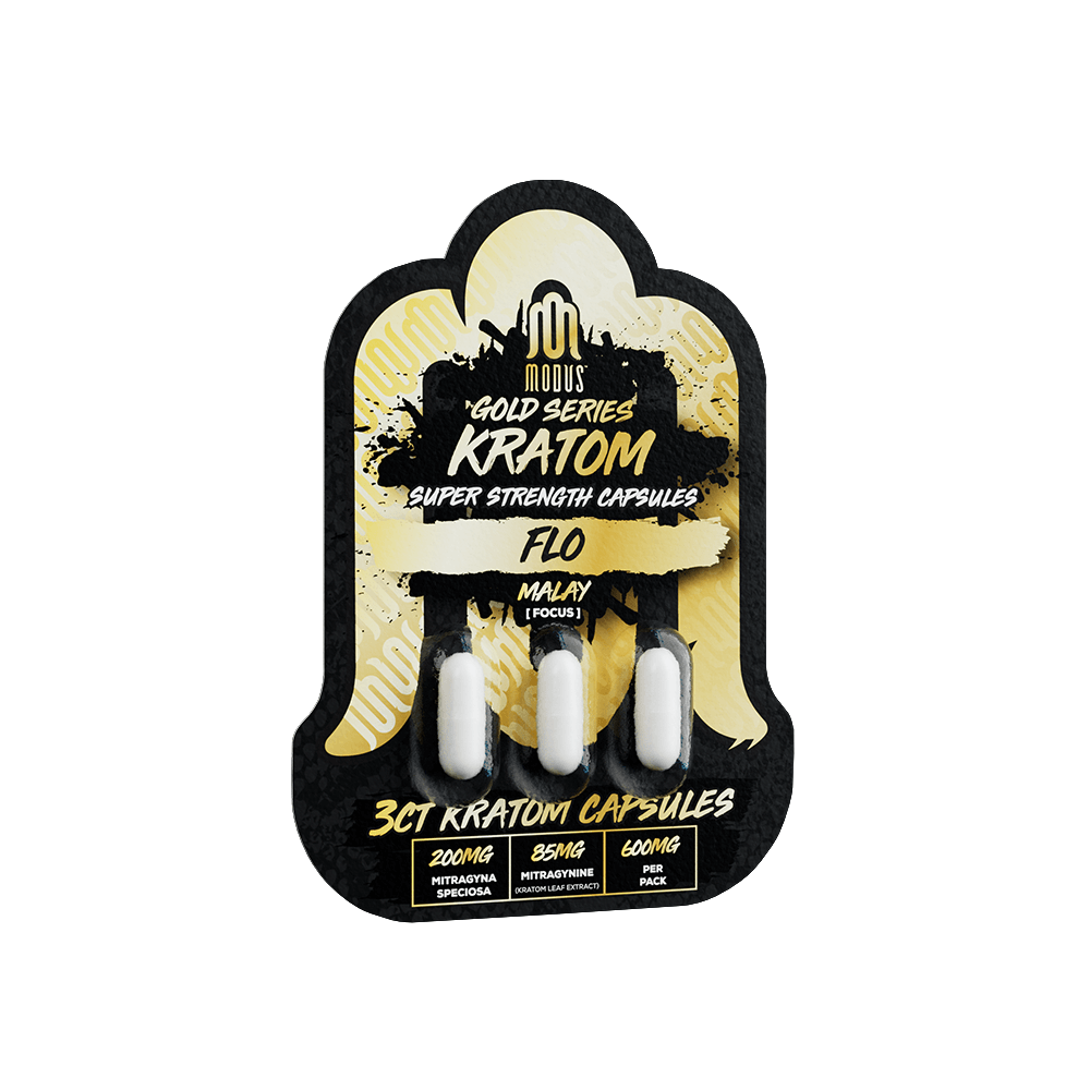 Modus Kratom Gold Super Strength Capsules - Image 3