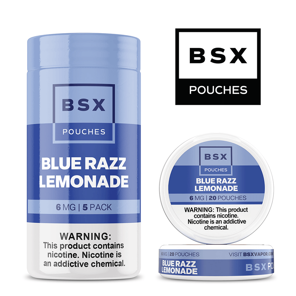 BSX Vapor Nicotine Pouches - 20ct Can- 5-Can Pack - Image 5