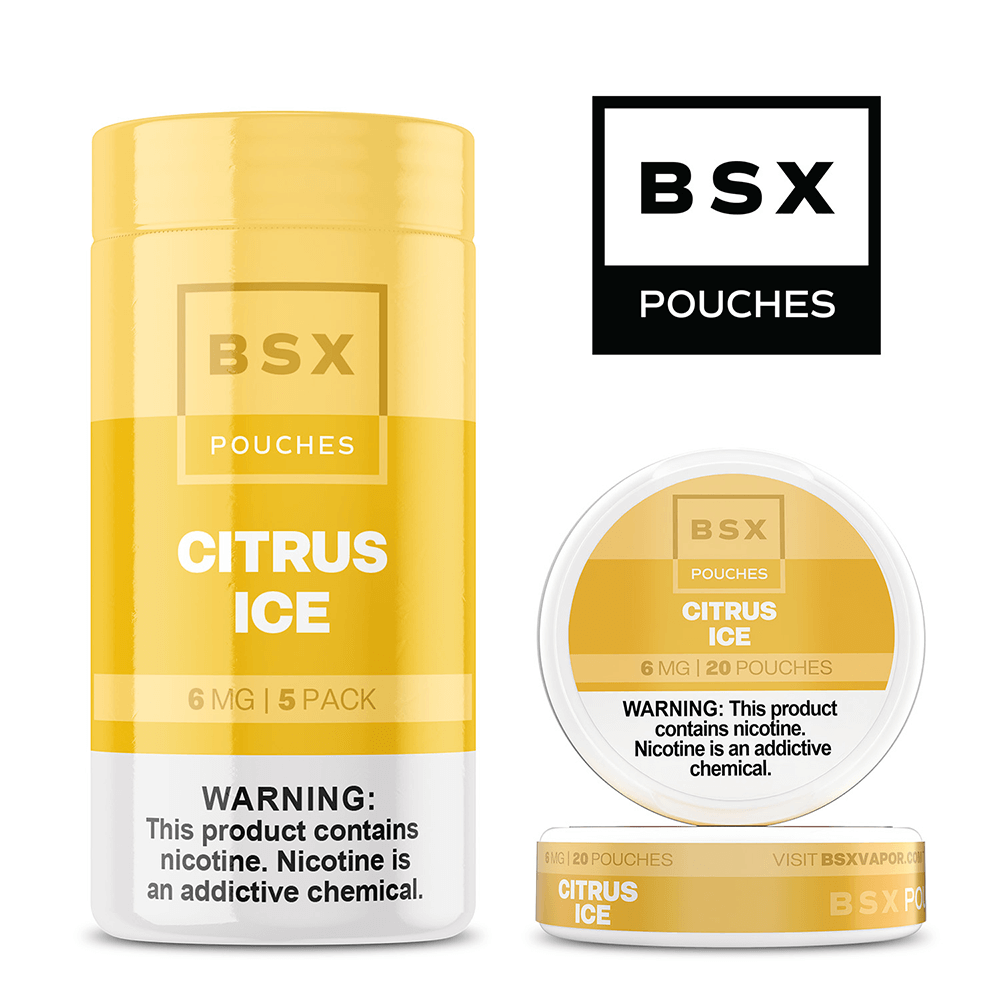 BSX Vapor Nicotine Pouches - 20ct Can- 5-Can Pack - Image 9