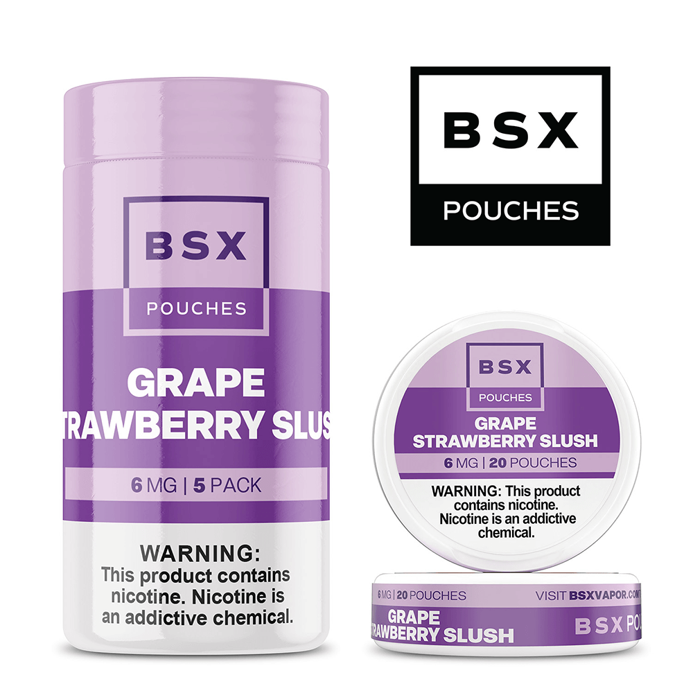 BSX Vapor Nicotine Pouches - 20ct Can- 5-Can Pack - Image 13