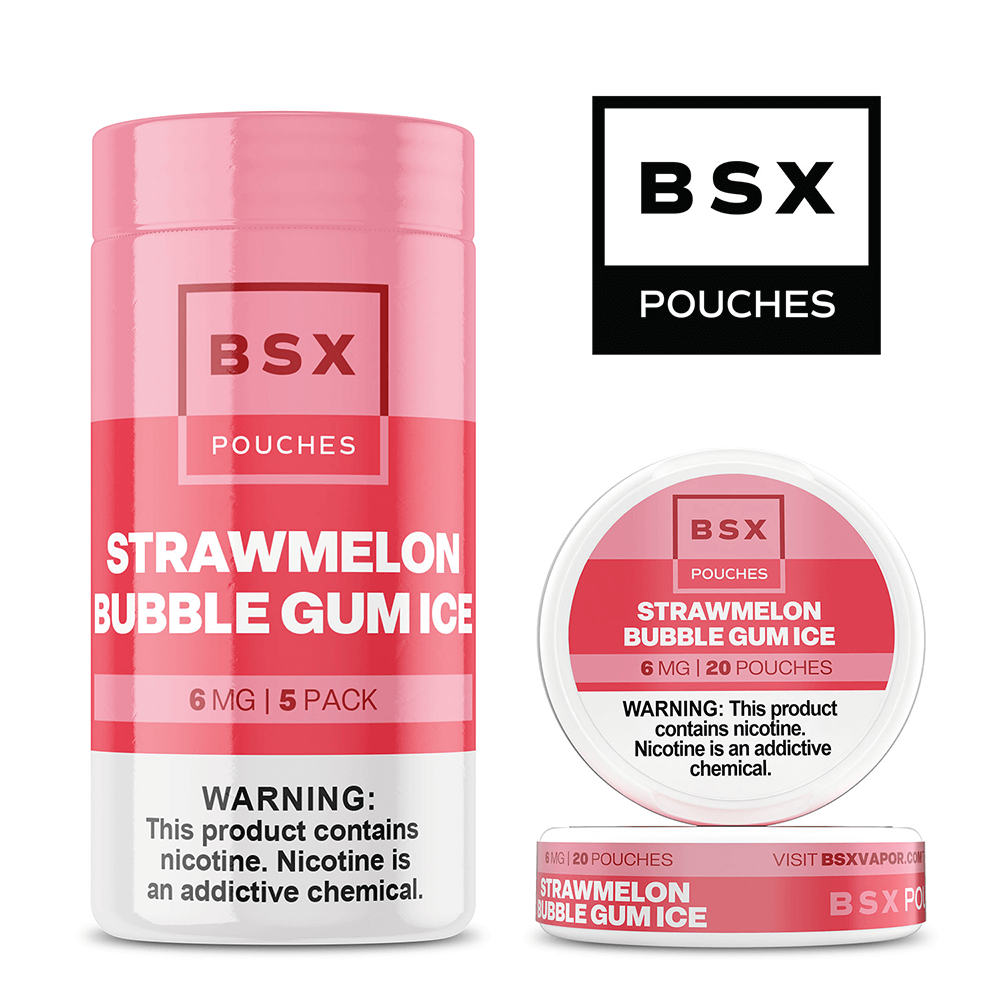 BSX Vapor Nicotine Pouches - 20ct Can- 5-Can Pack - Image 18