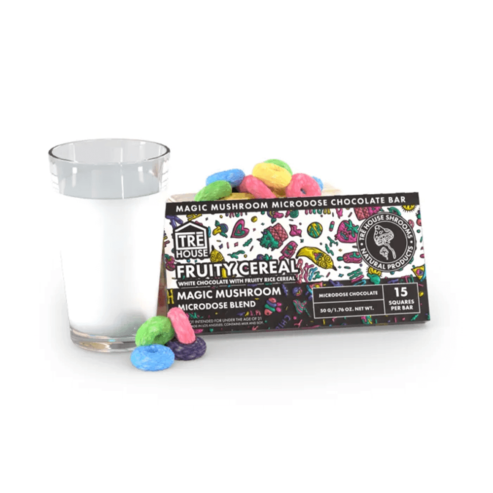 Tre House Magic Mushroom Chocolate Bar - 337.5mg Bar - Image 5