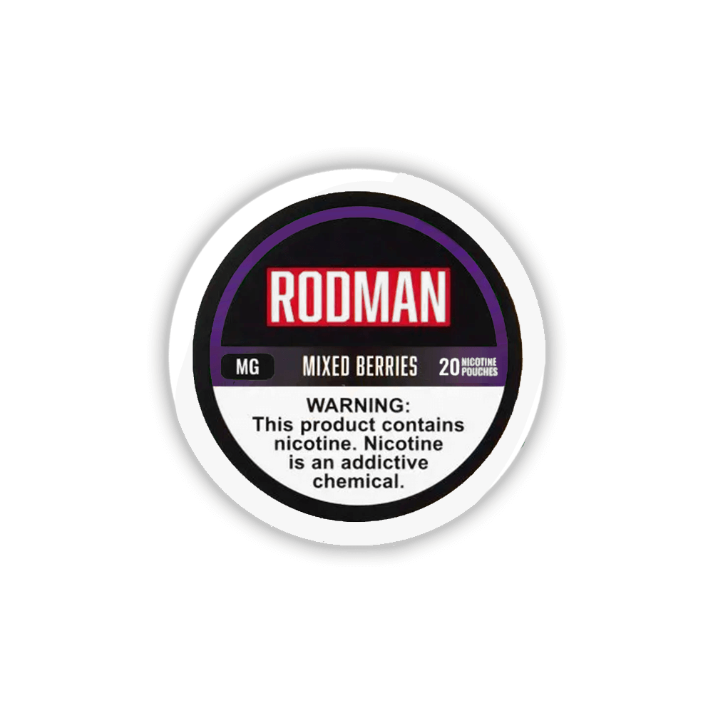 Rodman Nicotine Pouches - 20ct Can- 5-Can Pack - Image 28