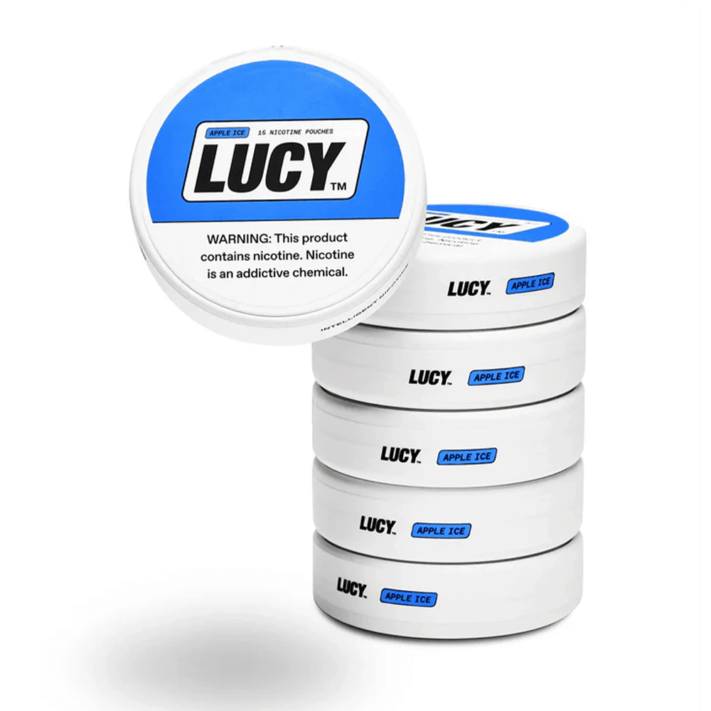 Lucy Nicotine Pouches - 15ct Can- 5-Can Pack - Image 4