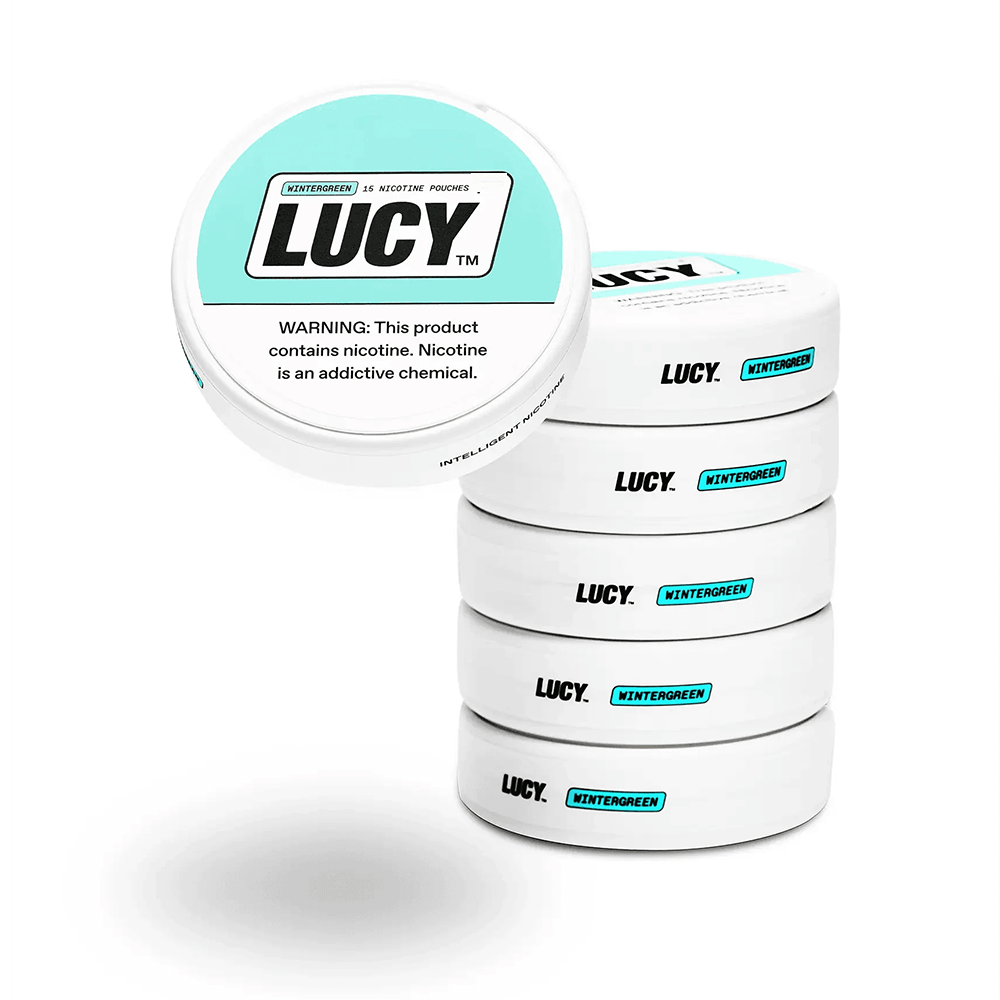 Lucy Nicotine Pouches - 15ct Can- 5-Can Pack - Image 11