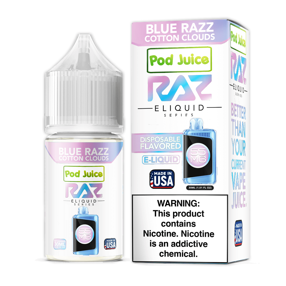 Pod Juice plus RAZ Disposables Collab Salt E-Liquid 30mL - Salt Nic - Image 33