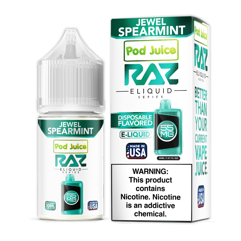 Pod Juice plus RAZ Disposables Collab Salt E-Liquid 30mL - Salt Nic - Image 8