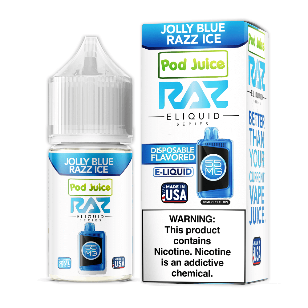 Pod Juice plus RAZ Disposables Collab Salt E-Liquid 30mL - Salt Nic - Image 9
