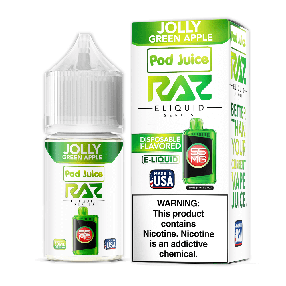 Pod Juice plus RAZ Disposables Collab Salt E-Liquid 30mL - Salt Nic - Image 13