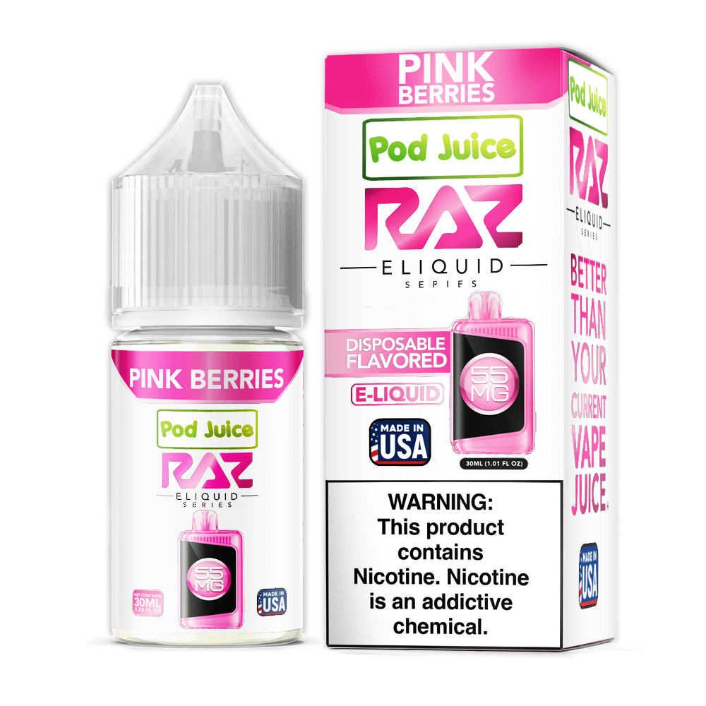 Pod Juice plus RAZ Disposables Collab Salt E-Liquid 30mL - Salt Nic - Image 18