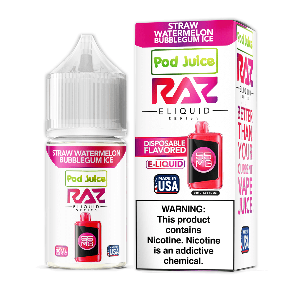 Pod Juice plus RAZ Disposables Collab Salt E-Liquid 30mL - Salt Nic - Image 46