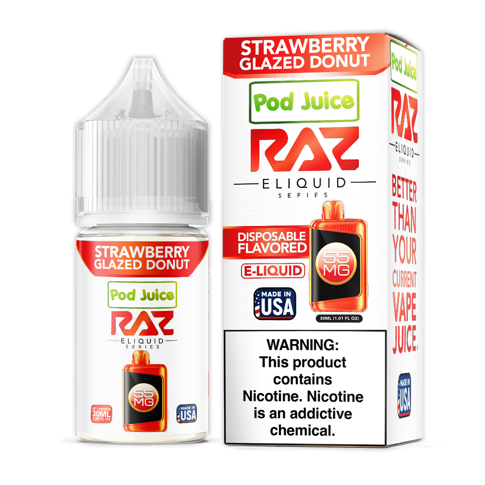 Pod Juice plus RAZ Disposables Collab Salt E-Liquid 30mL - Salt Nic - Image 48