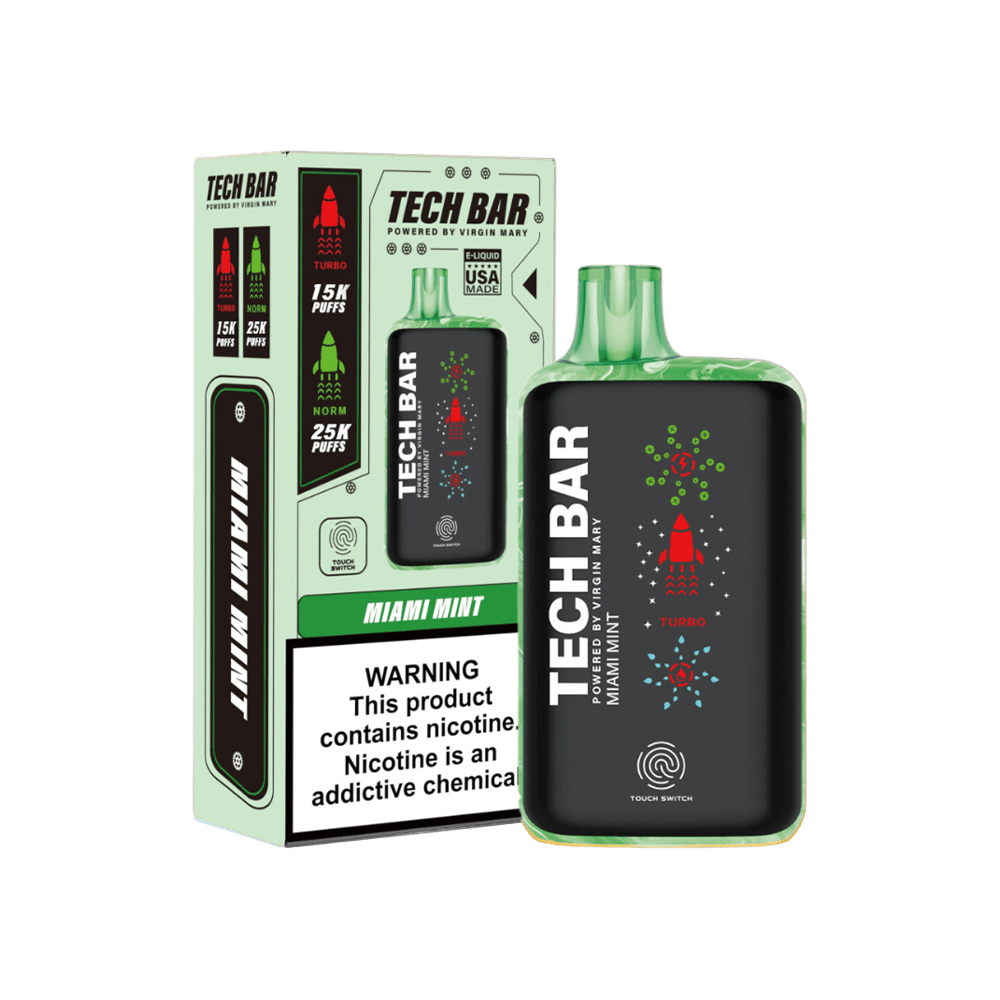 Tech Bar Disposable 25000 Puffs 25mL 50mg - MOQ 5 - Image 11