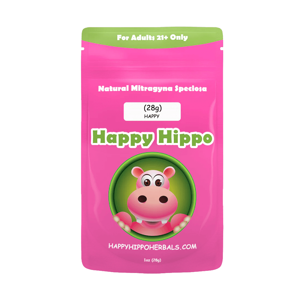 Happy Hippo Kratom Powder - 28-500g - Image 3