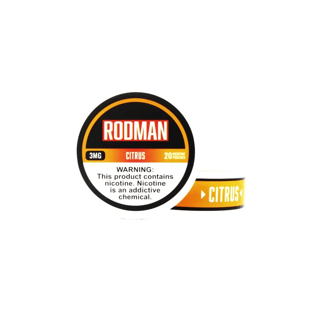 Rodman Nicotine Pouches - 20ct Can- 5-Can Pack - Image 16