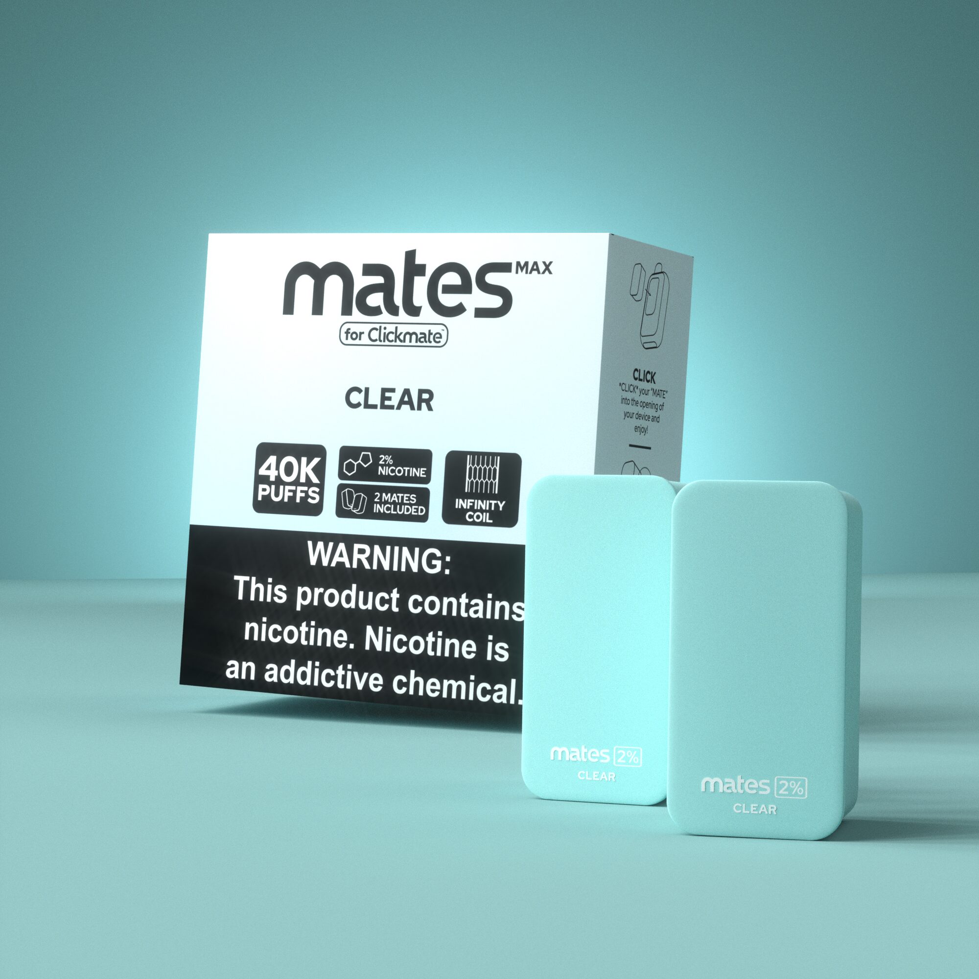 7Daze Clickmates 5% Prefilled Mates MAX - 2-Pack - Image 6