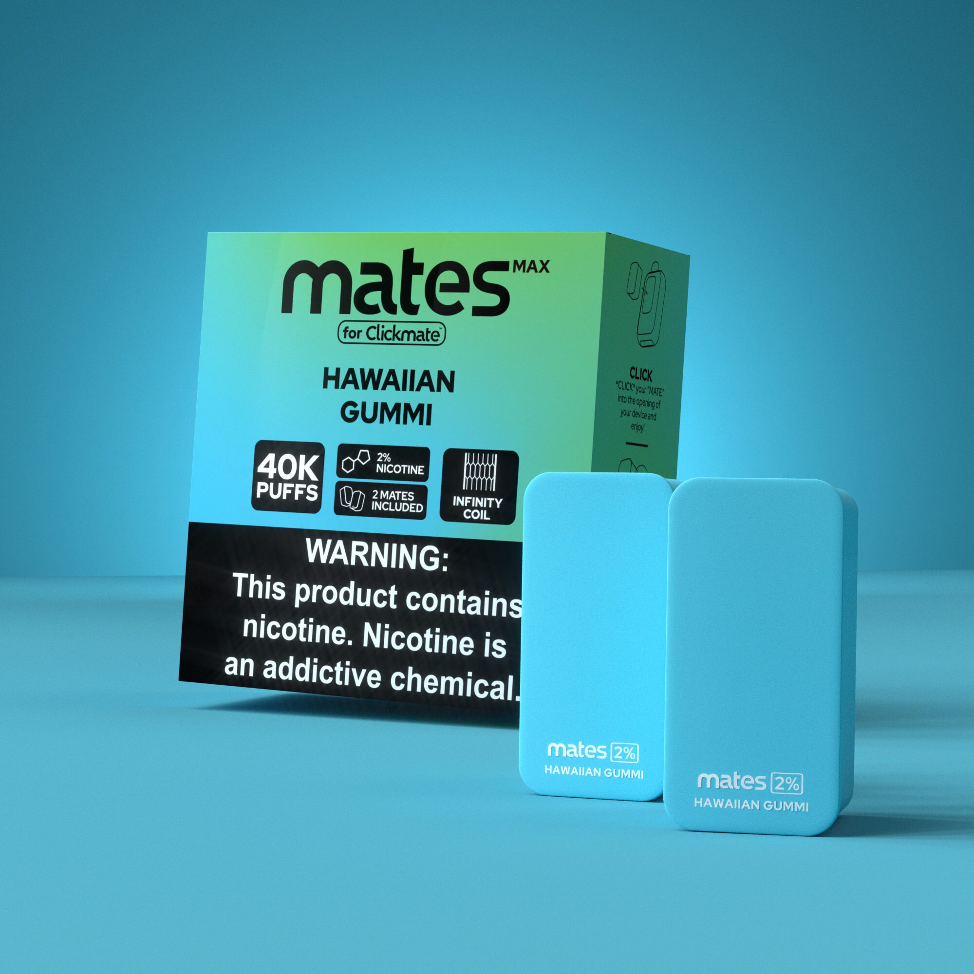 7Daze Clickmates 5% Prefilled Mates MAX - 2-Pack - Image 9