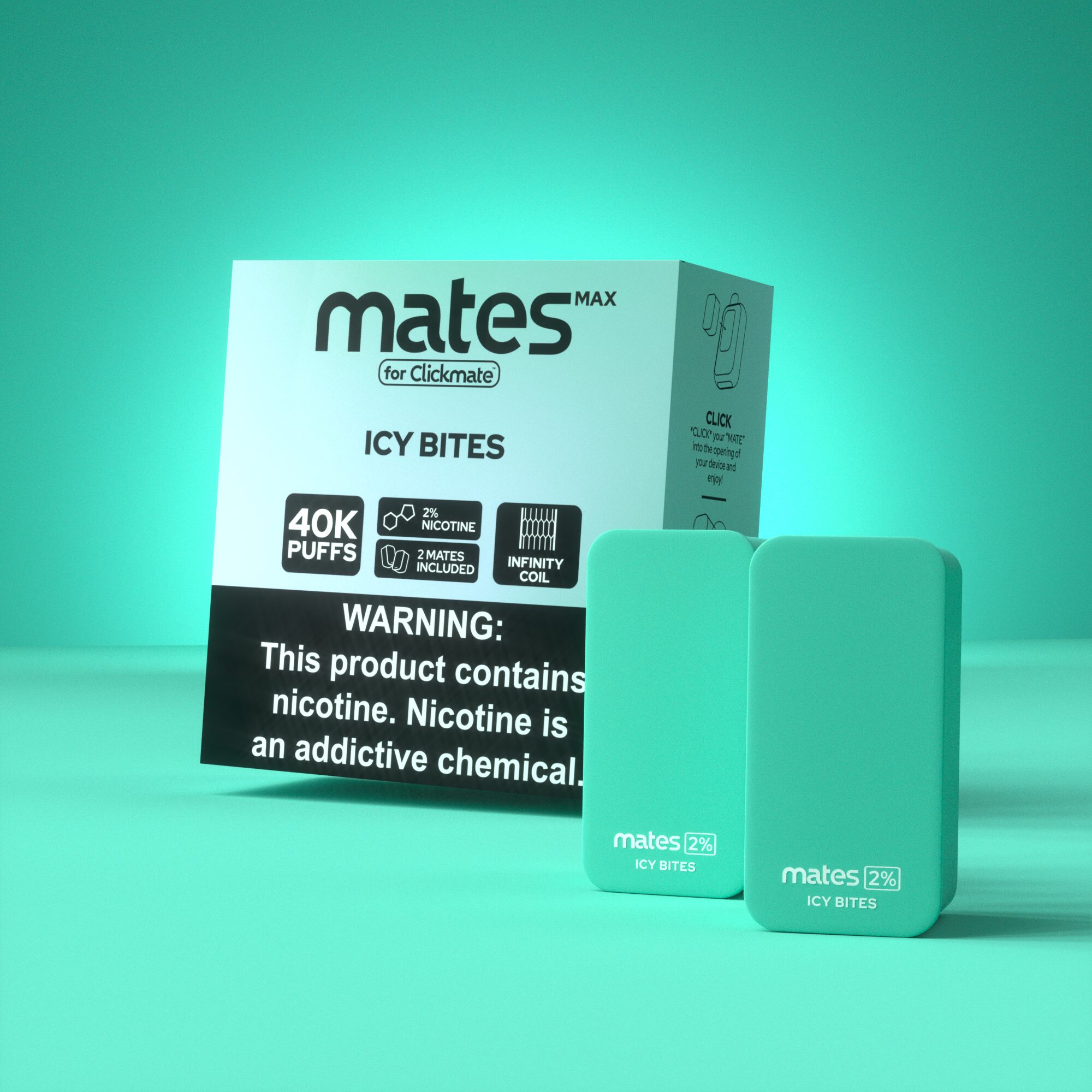 7Daze Clickmates 5% Prefilled Mates MAX - 2-Pack - Image 10