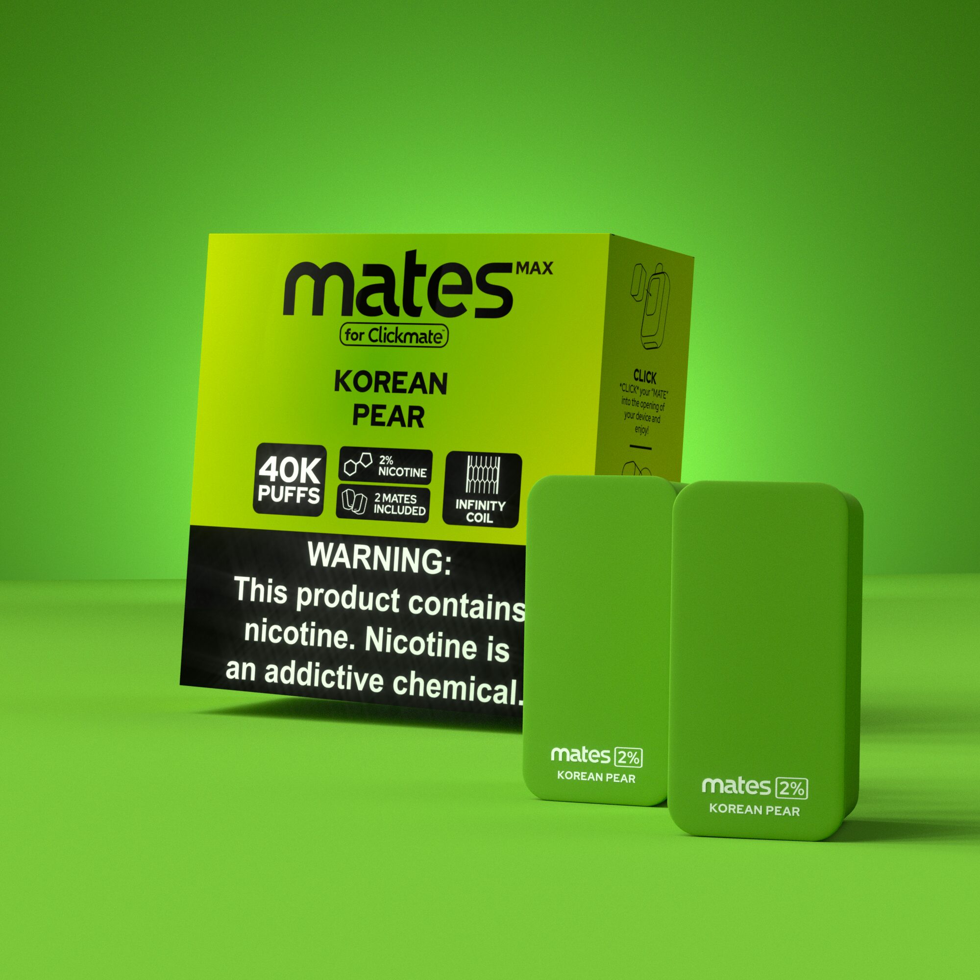 7Daze Clickmates 5% Prefilled Mates MAX - 2-Pack - Image 14