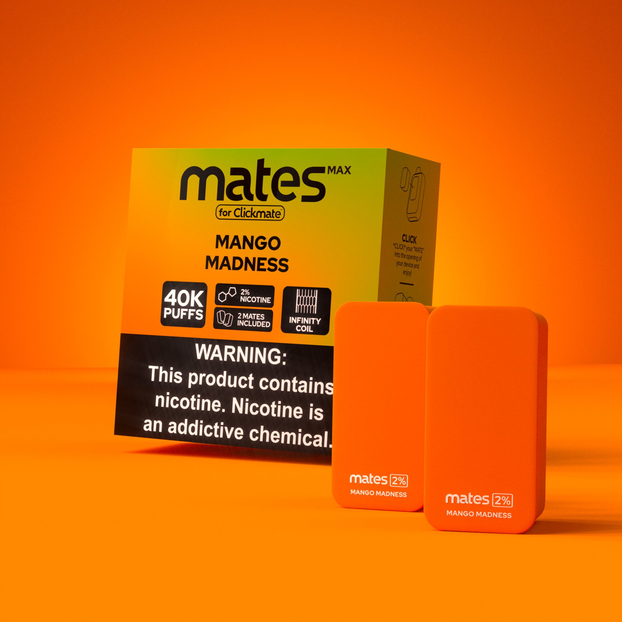 7Daze Clickmates 5% Prefilled Mates MAX - 2-Pack - Image 17