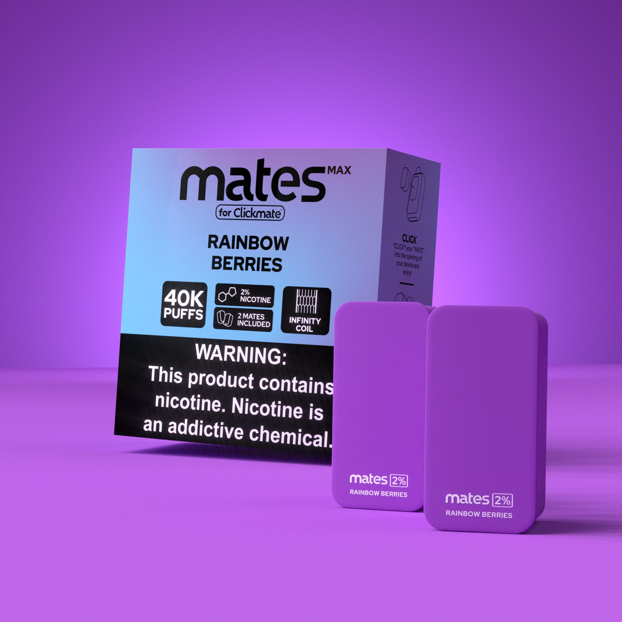 7Daze Clickmates 5% Prefilled Mates MAX - 2-Pack - Image 22