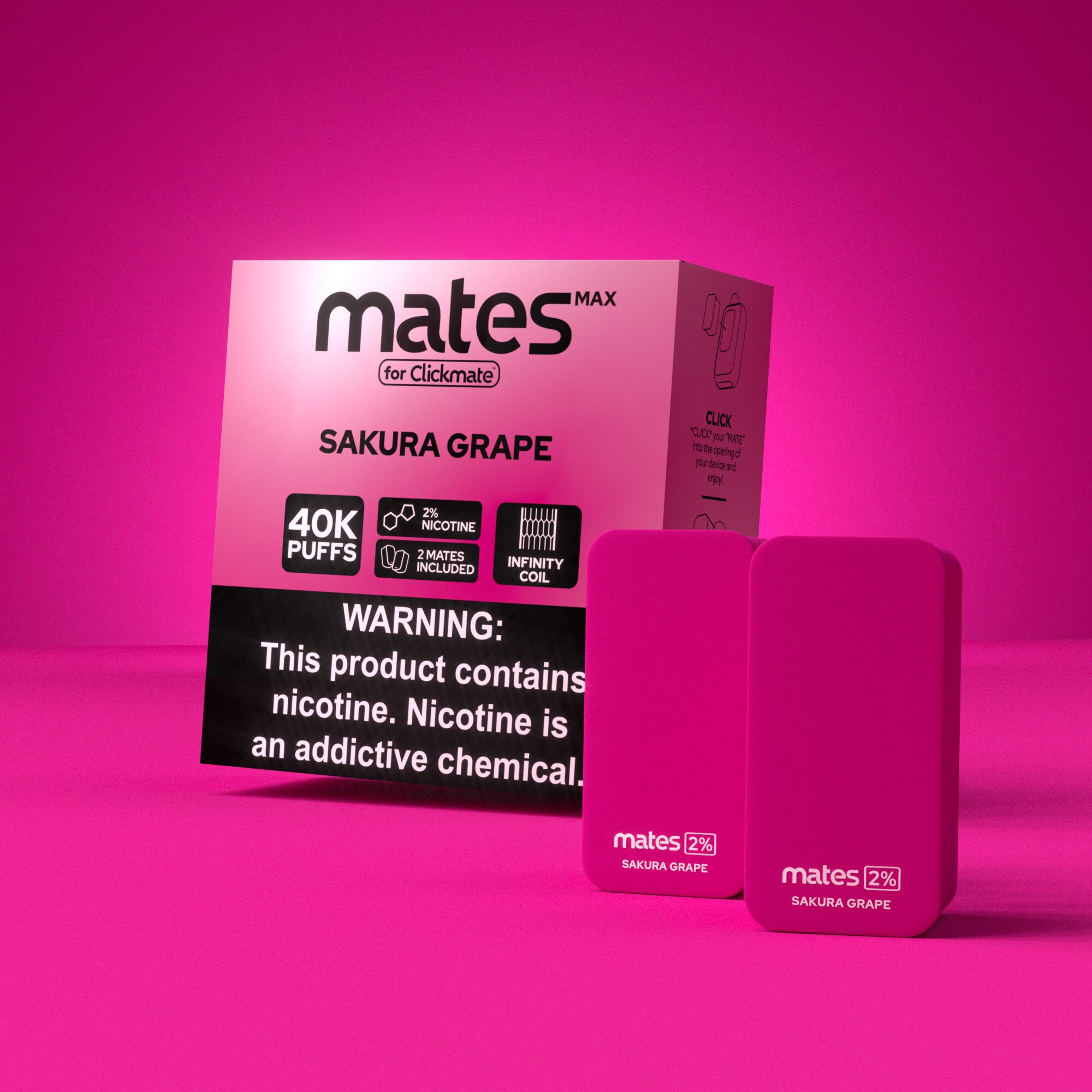 7Daze Clickmates 5% Prefilled Mates MAX - 2-Pack - Image 24