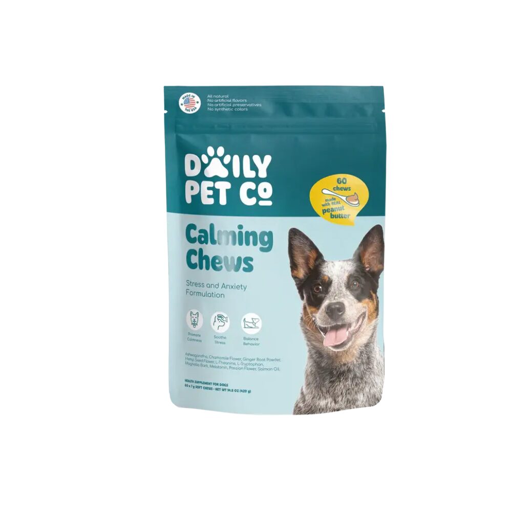 Daily Pet Co (Dog Treats)(60ct Pouch) Calming Chews - Image 3