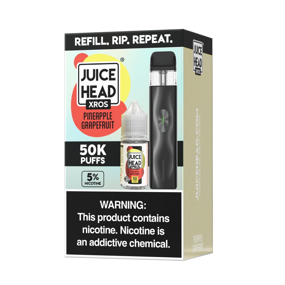 Vaporesso XROS 4 Mini (Kit PS) + Juice Head (LIQ Salt)(30mL)(Collab Bundle) - Image 4
