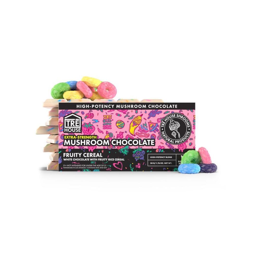 Tre House (Shroom)(Chocolate)(1ct Bar) Magic Extra Strength - Image 4