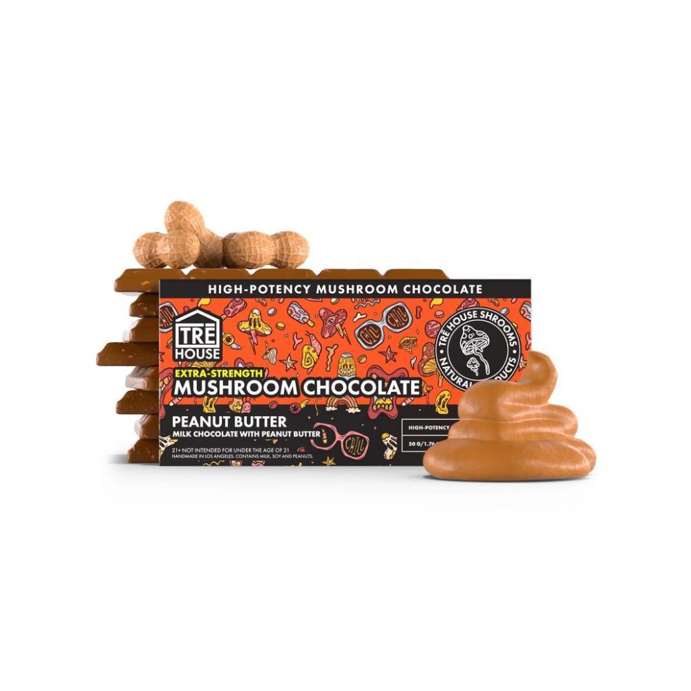 Tre House (Shroom)(Chocolate)(1ct Bar) Magic Extra Strength - Image 3