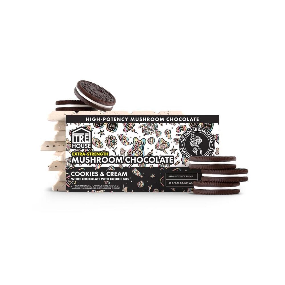 Tre House (Shroom)(Chocolate)(1ct Bar) Magic Extra Strength - Image 2
