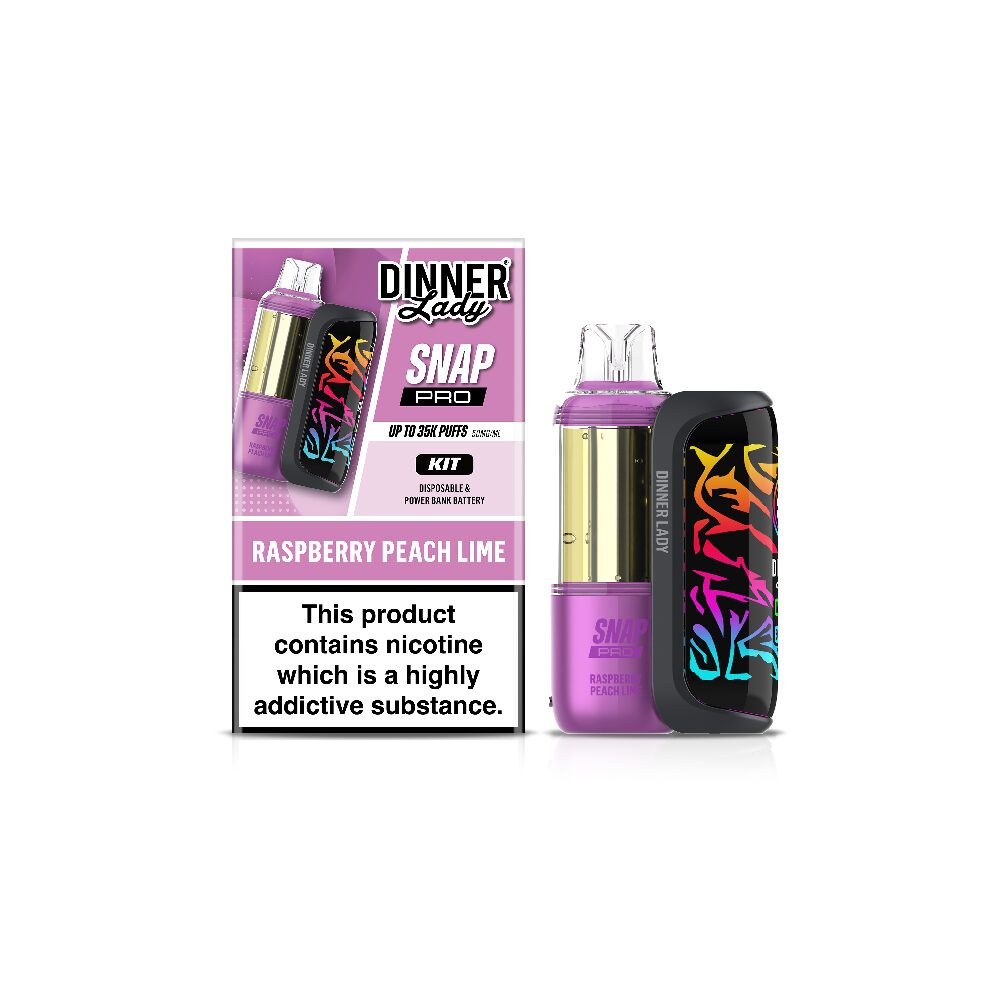 Dinner Lady Snap Pro (Dispo KIT)(35000Puff)(16mL) Dispo + Power Dock - MOQ 5 - Image 9
