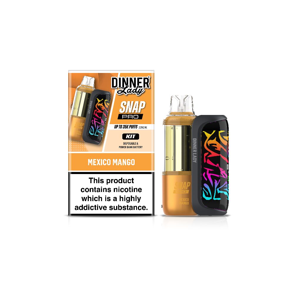 Dinner Lady Snap Pro (Dispo KIT)(35000Puff)(16mL) Dispo + Power Dock - MOQ 5 - Image 5