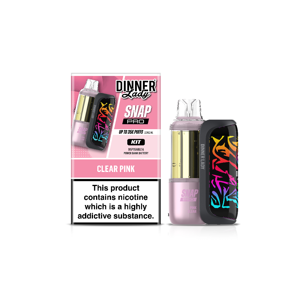 Dinner Lady Snap Pro (Dispo KIT)(35000Puff)(16mL) Dispo + Power Dock - MOQ 5 - Image 3