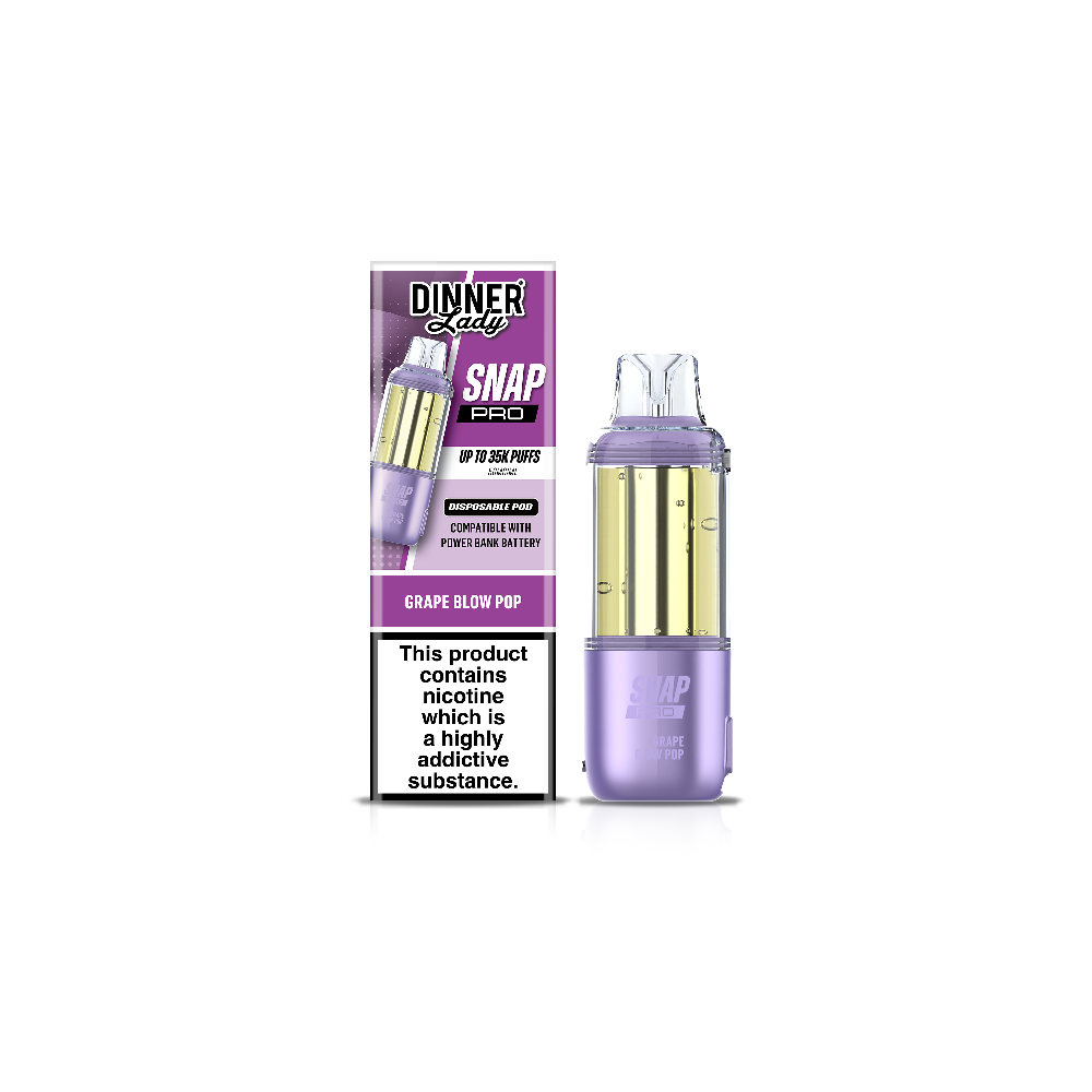 Dinner Lady Snap Pro (Dispo only)(35000Puff)(16mL) Dispo POD - MOQ 5 - Image 4
