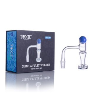 MKGlass (Banger) TXQB18 Toxic 14MM 90° Nebula Fully Welded Terp Slurper Set