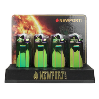 Newport ZERO (DSPLY 12pc)(Lighter) Jet Flame NZL123