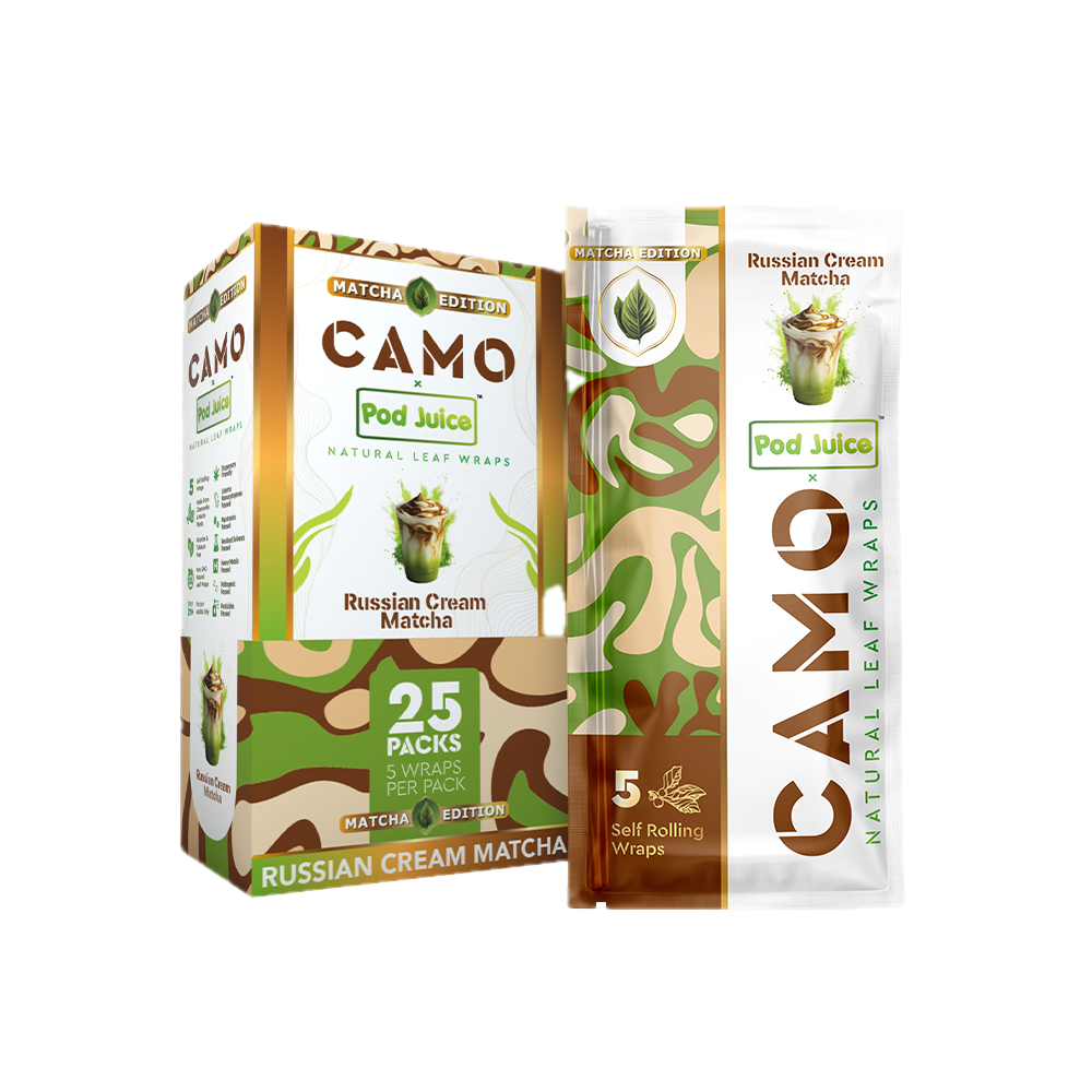 POD Juice x Camo (DSPLY 25pc)(Wraps)(5-Pack) - Image 5