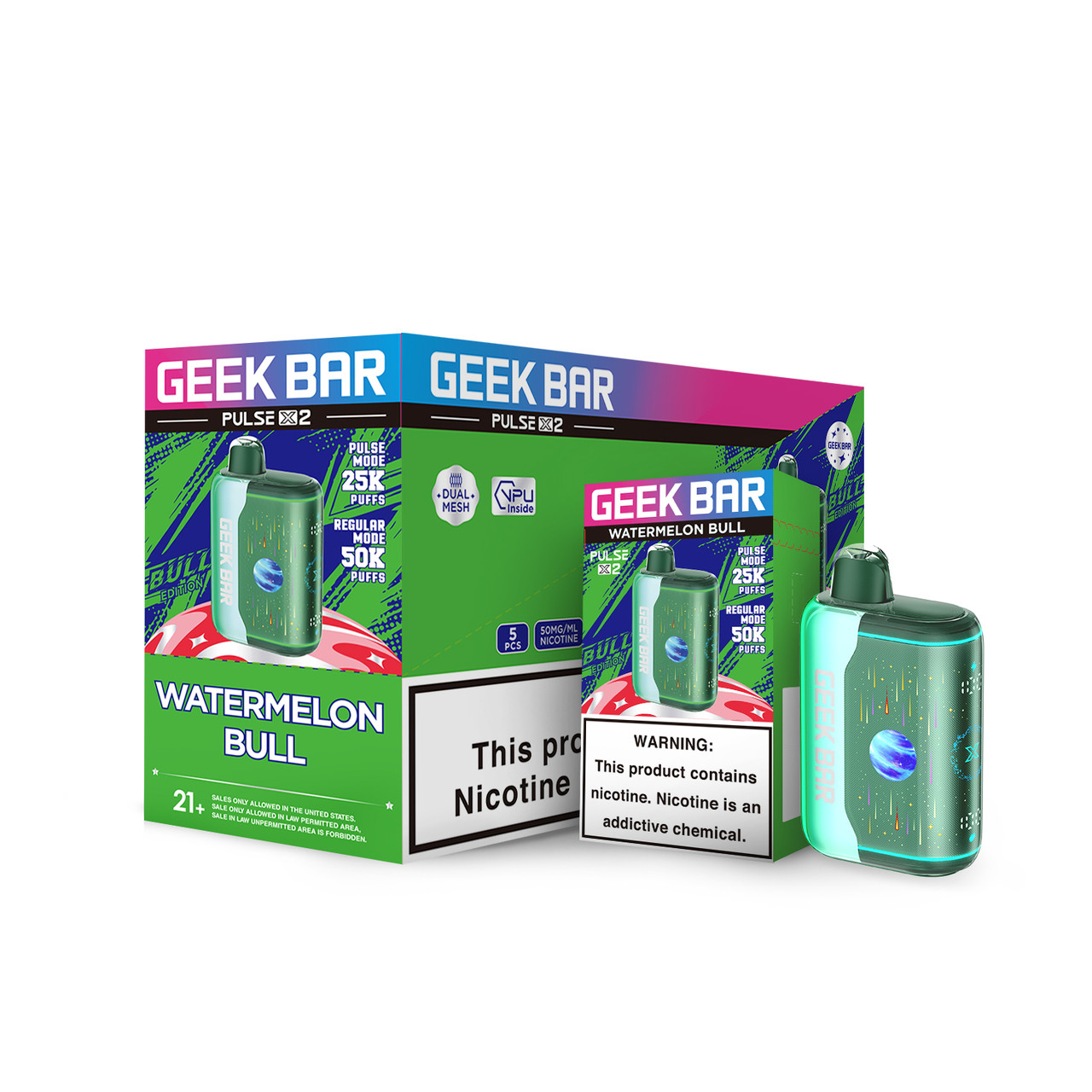 Geek Bar Pulse X2 (Dispo)(50000Puff)(18mL) - Image 2