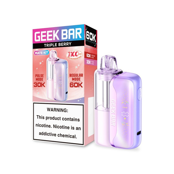 Geek Bar Mate (Dispo KIT) (60000Puff)(15mL) Dispo + Power Dock - Image 3