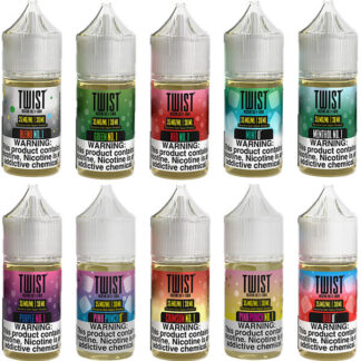 Twist Salts Series E-Liquid 60mL - Salt Nic - 30mL 2-Pack