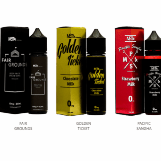 Met4 Series E-Liquid 60mL - Freebase