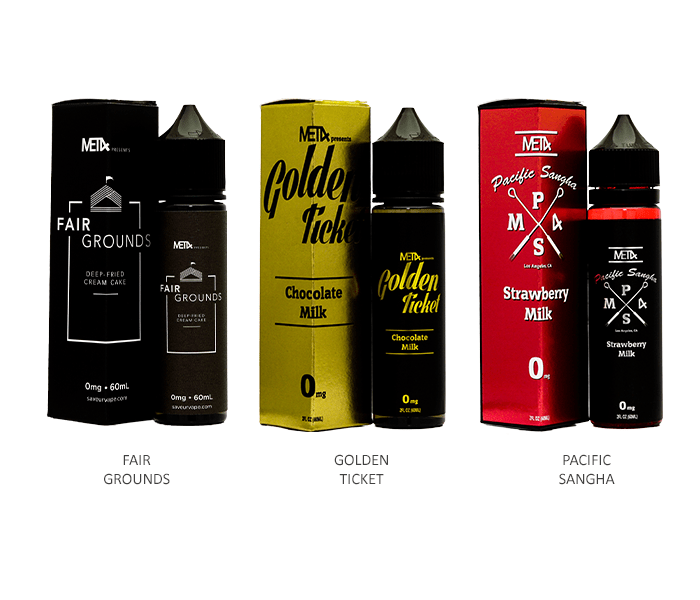 Met4 Series E-Liquid 60mL - Freebase