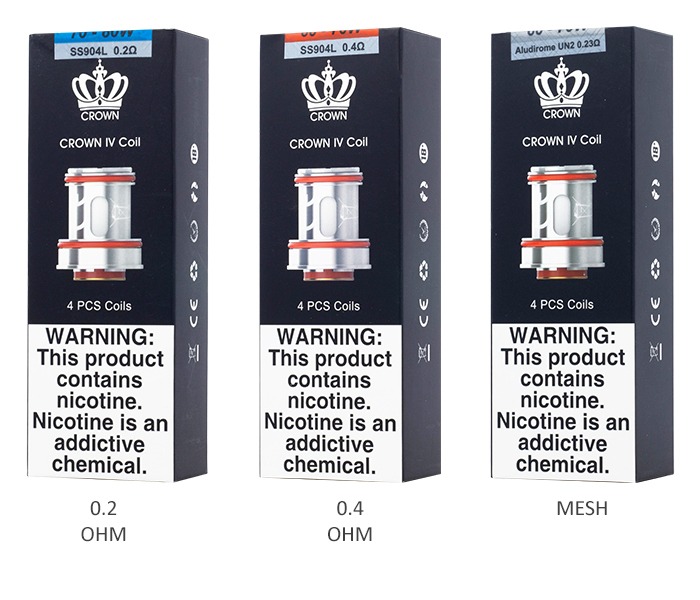Uwell Crown 4 Coil - 4-Pack